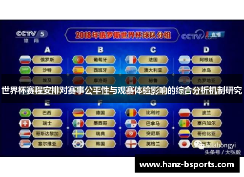 世界杯赛程安排对赛事公平性与观赛体验影响的综合分析机制研究